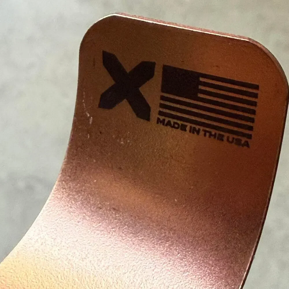 Copper etched cuff